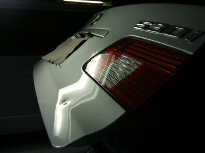 BMW530i �o�b�N�h�A�̂ւ��݉摜�B